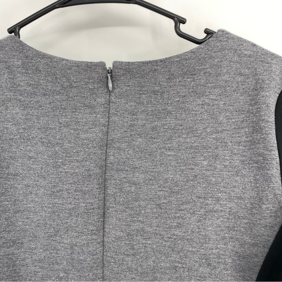 Talbots Gray and Black Career Dress Size 8P - Picture 2 of 6